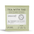 Tea with Tae - Moroccan Mint Green Tea - Individually Wrapped Tea Bag