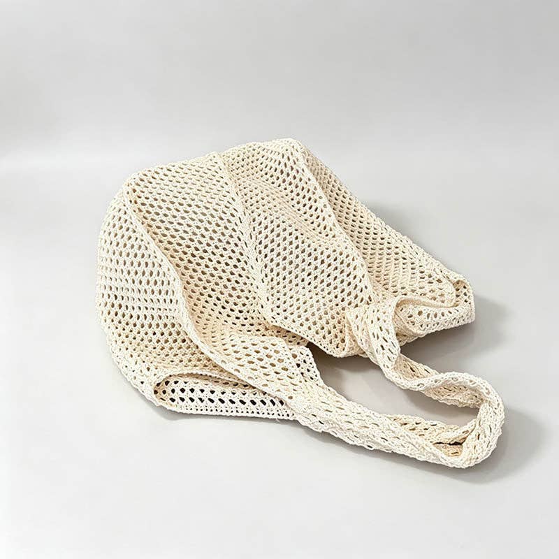 DAYLA - Handmade Crochet Mesh Tote