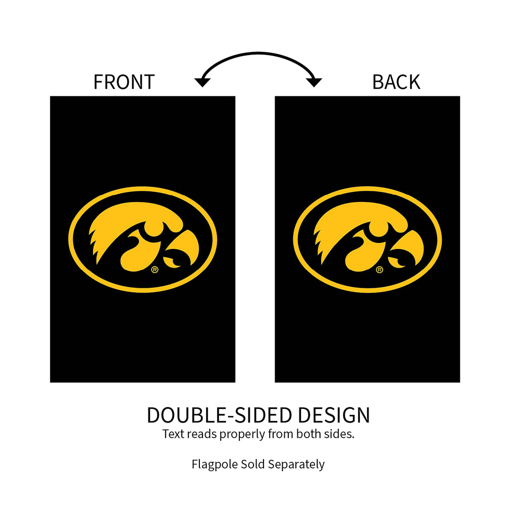 Applique Flag, Reg, University of Iowa