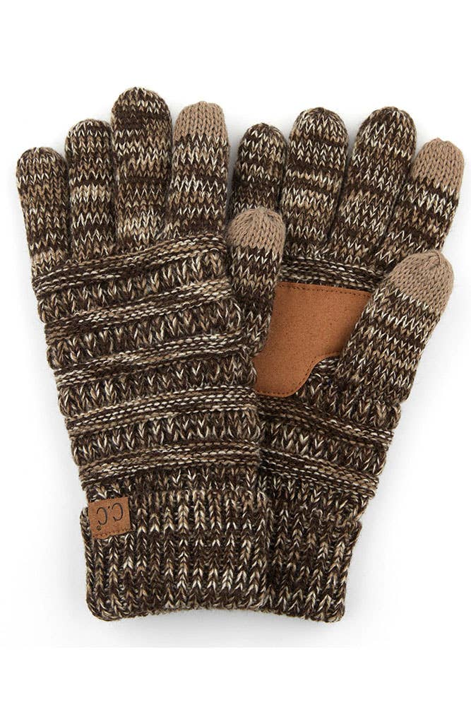 Hana - C.C Multi Color Gloves with Lining Inside