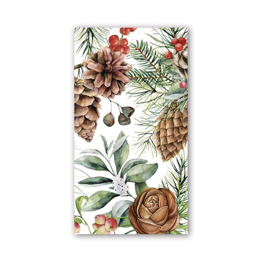 Michel Design Works - White Spruce Hostess Napkins