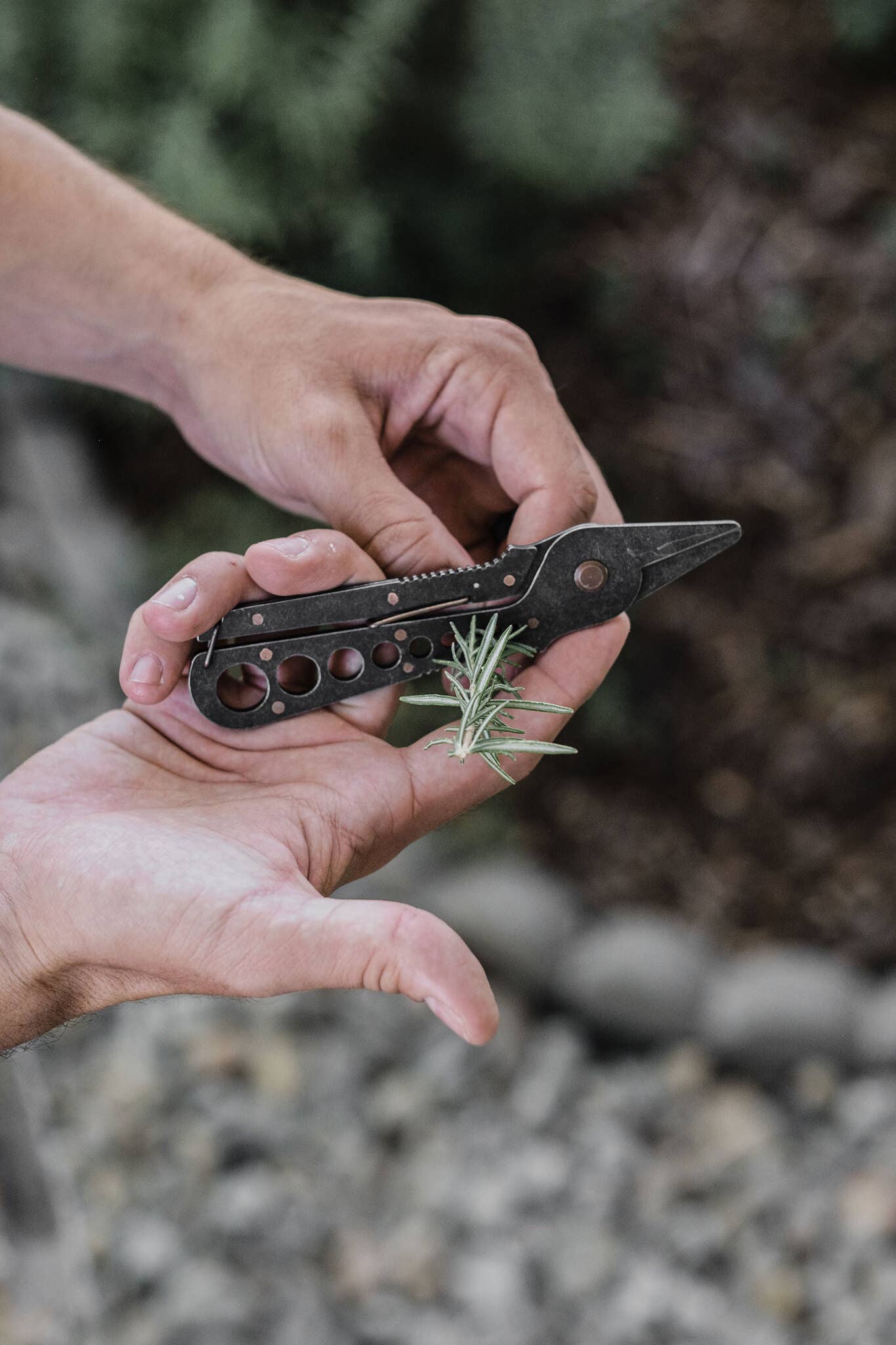 Barebones Herb Harvest + Strip Tool