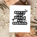As Told By Ellie - Funny Apology Card, I'm Sorry Gift, Snarky Cards