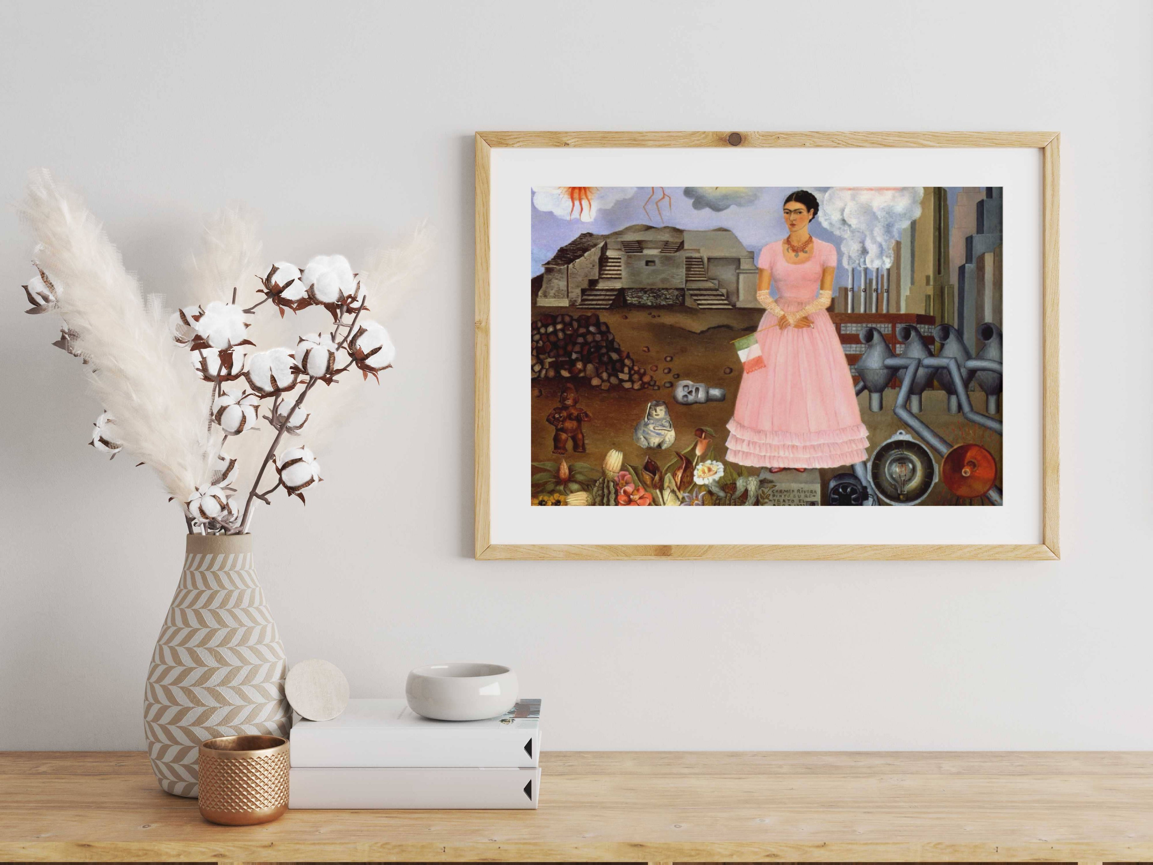 Knot & Soul - Kahlo - Self Portrait on the Mexican Border