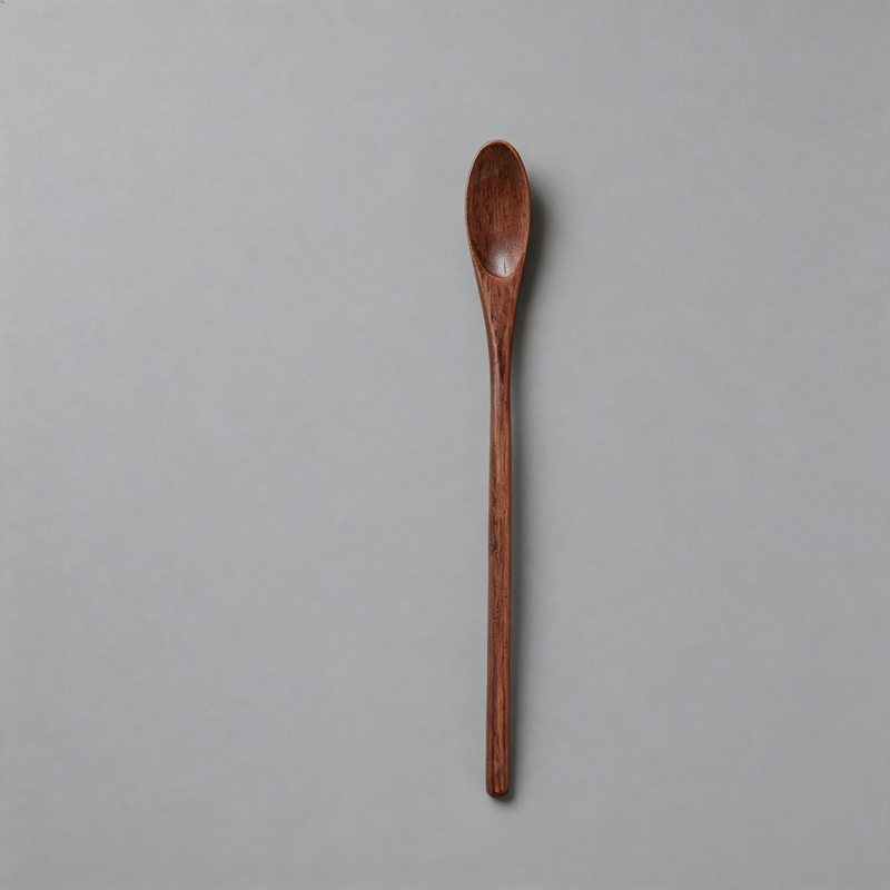 DAYLA - Wood Long-Handle Coffee Stirring Ring