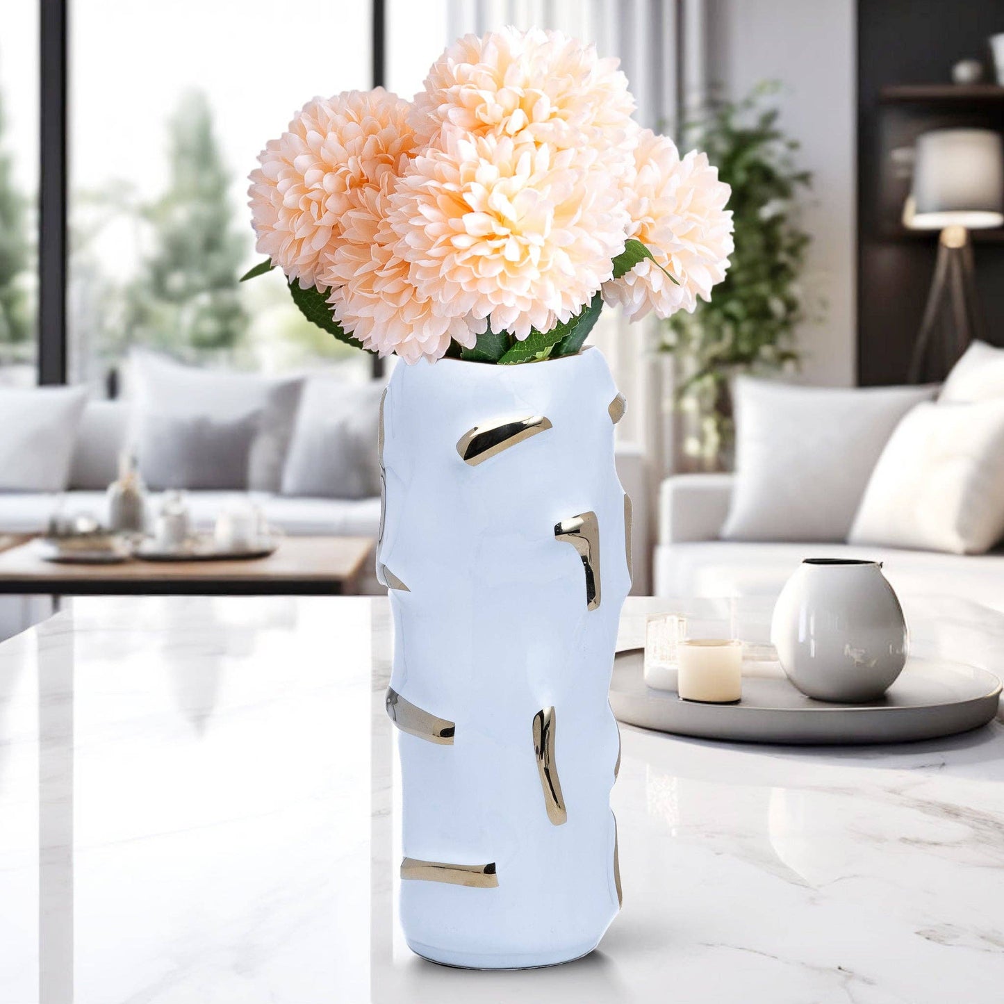 White Ceramic Vase