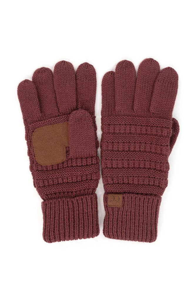 Knitted Touch Screen Compatible Gloves