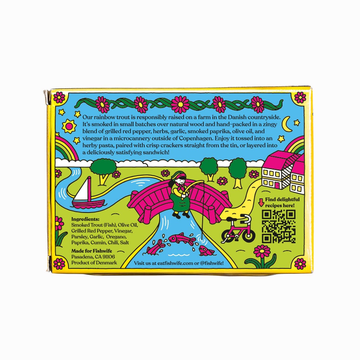 Fishwife - Smoked Rainbow Trout with Red Chimichurri