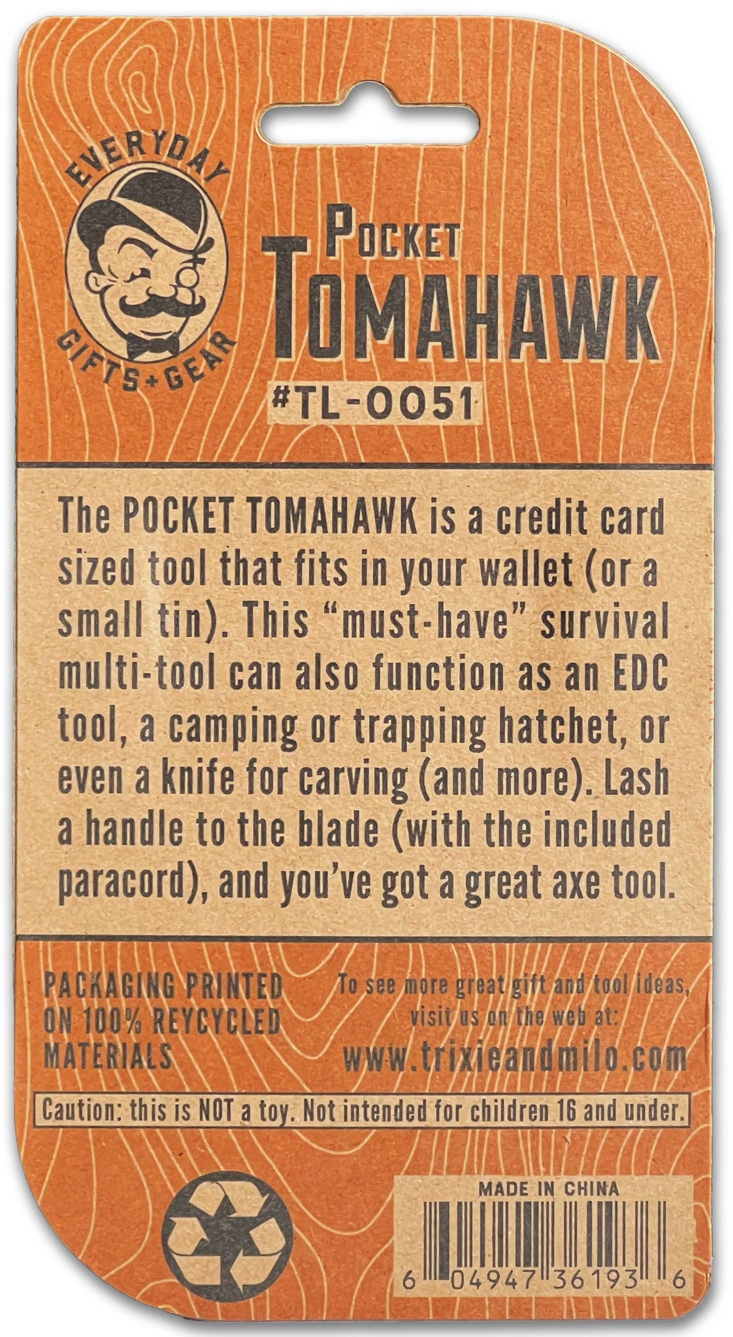 Pocket Tomahawk Axe Multi-tool