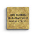 Eye Roll - Marble Coaster