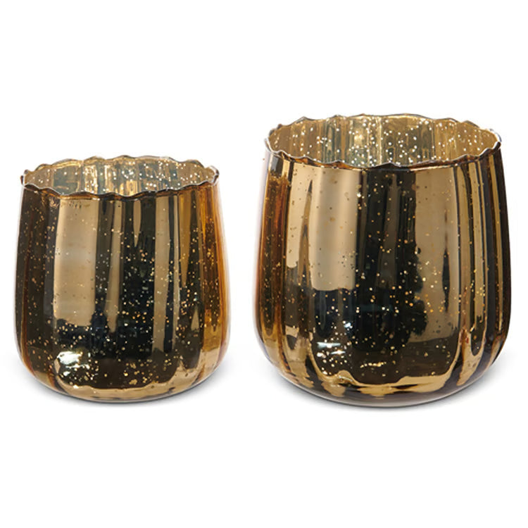 Mercury Glass Hurricane