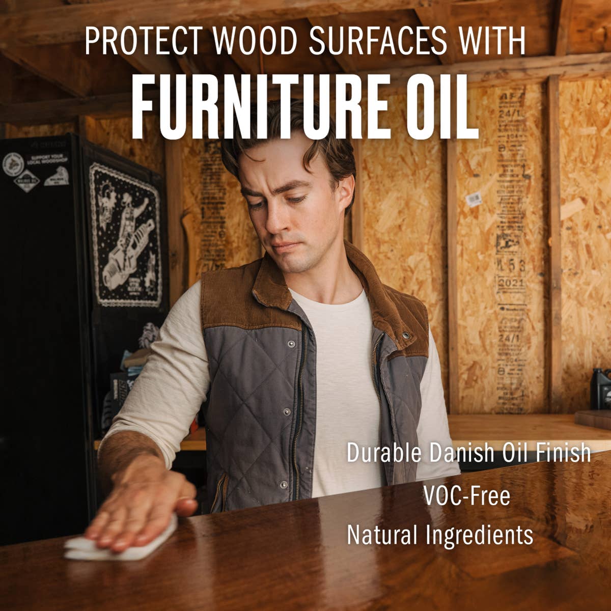 Walrus Oil - Furniture Oil, 8 oz