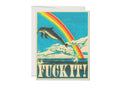 Red Cap Cards - Dolphin encouragement greeting card