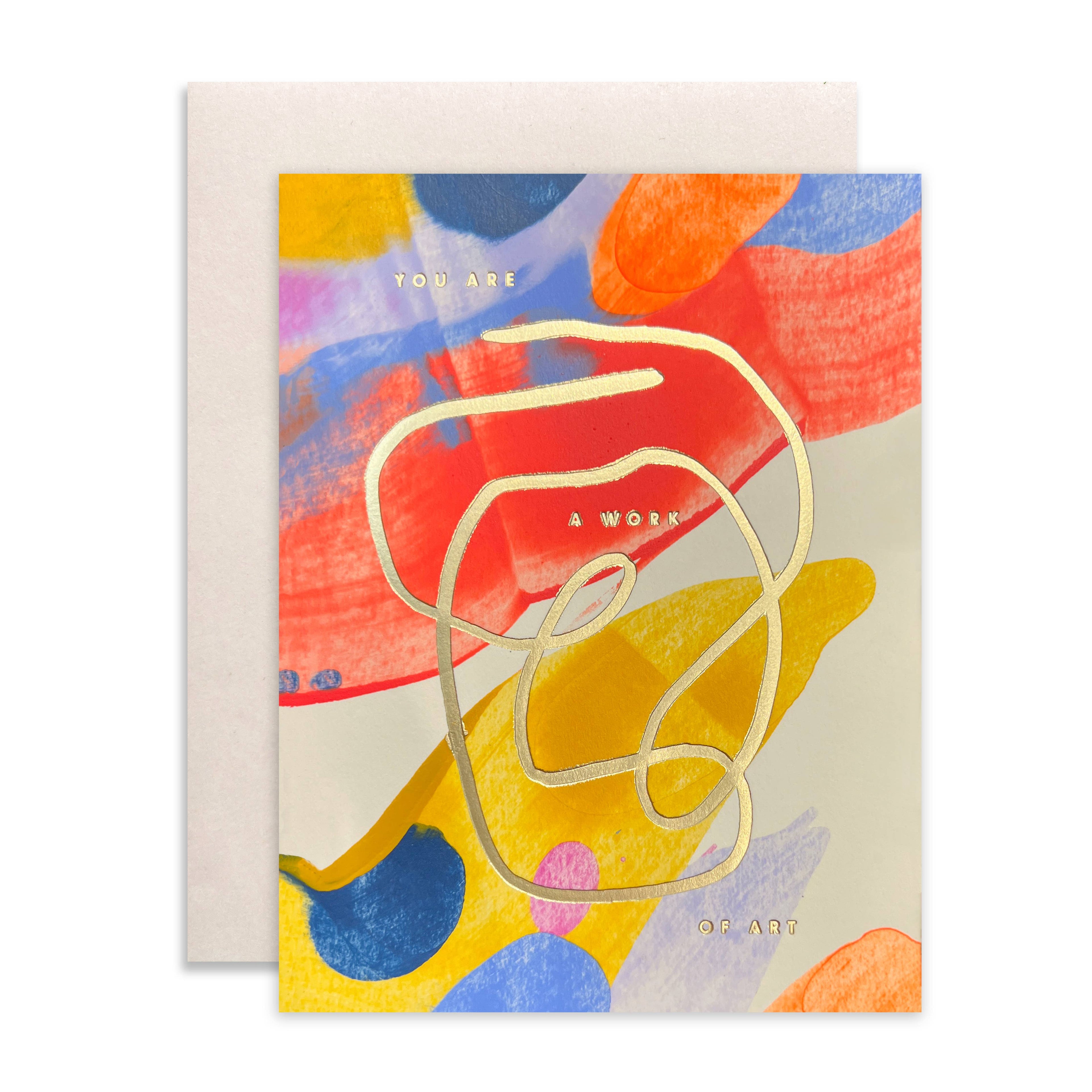 Moglea - Work of Art Greeting Card