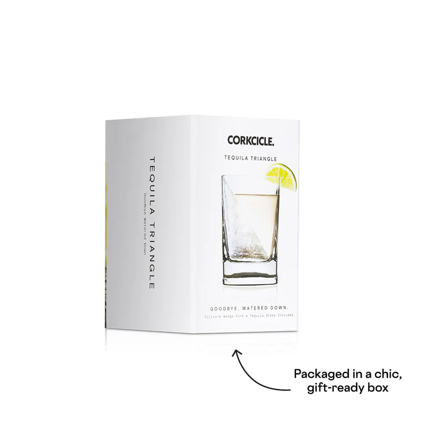 Corkcicle - Tequila Triangle Glass