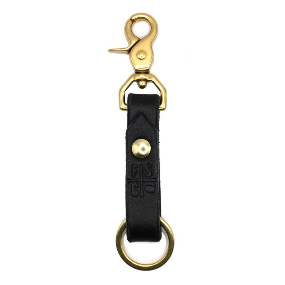 Fontenelle Supply Co. - Leather Keychain | Chicago Screw