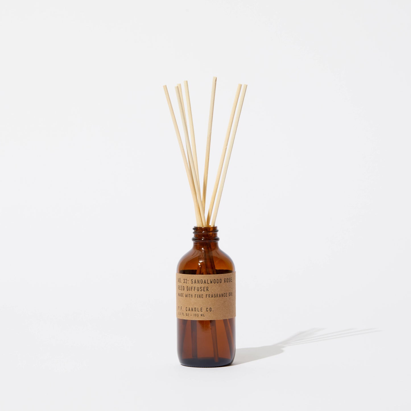 P.F. Candle Co. Sandalwood Rose - 3.5 oz Reed Diffuser