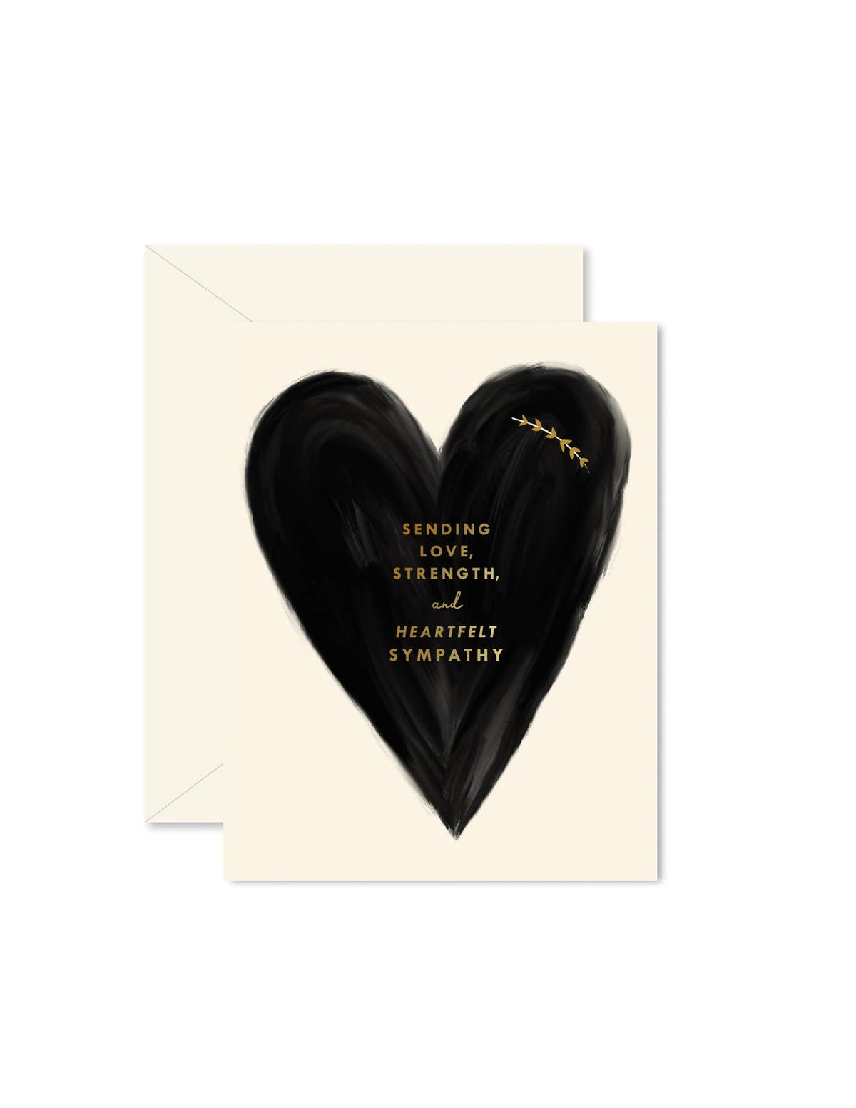 Ginger P. Designs - Heartfelt Sympathy Greeting Card