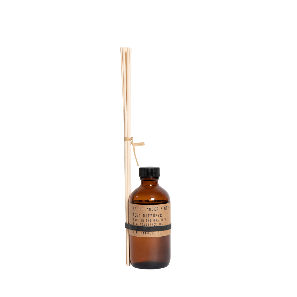 P.F Candle Co. - Amber & Moss - 3.5 oz Reed Diffuser