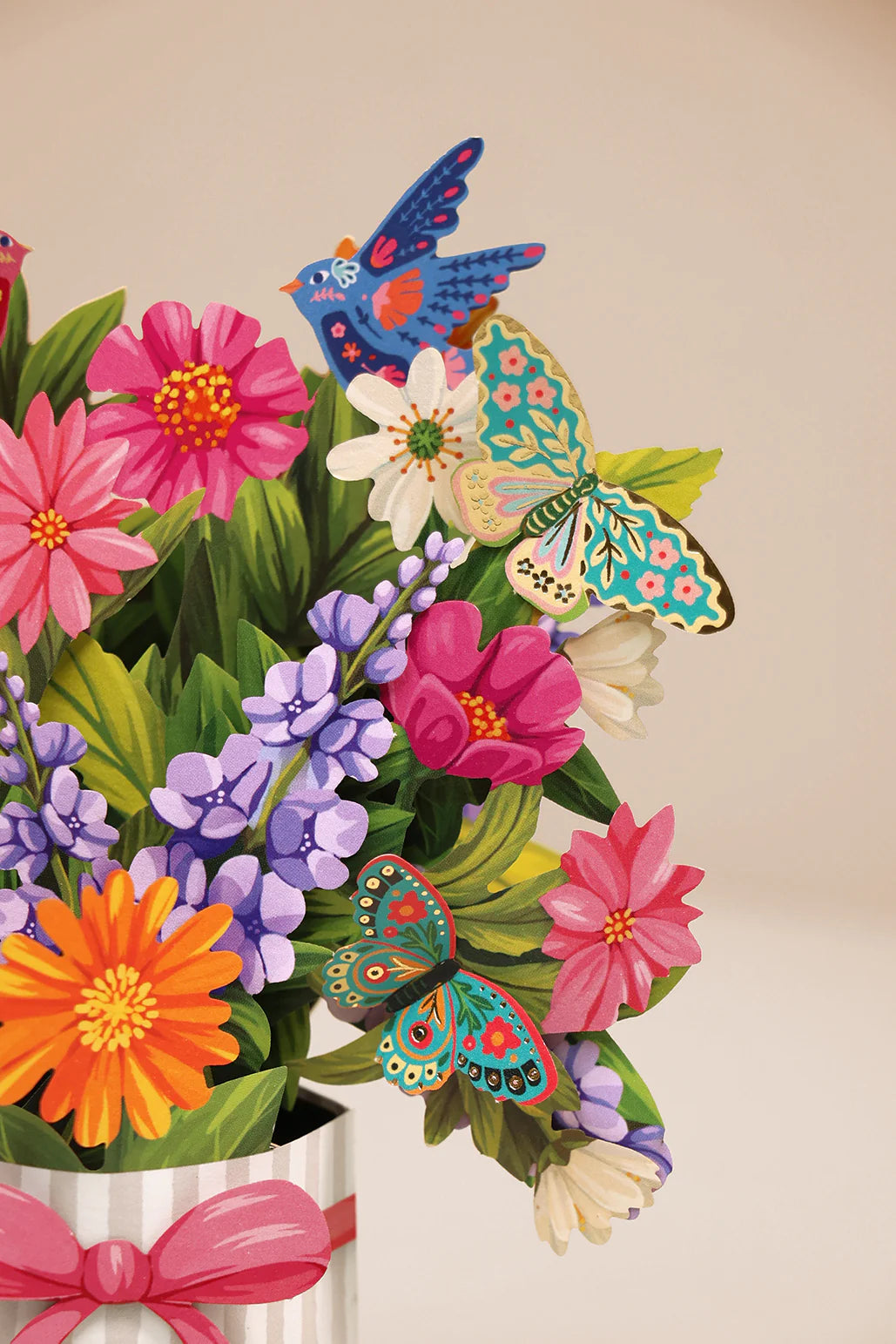 Freshcut Paper Mini Enchanted Garden - Pop Up Greeting Card