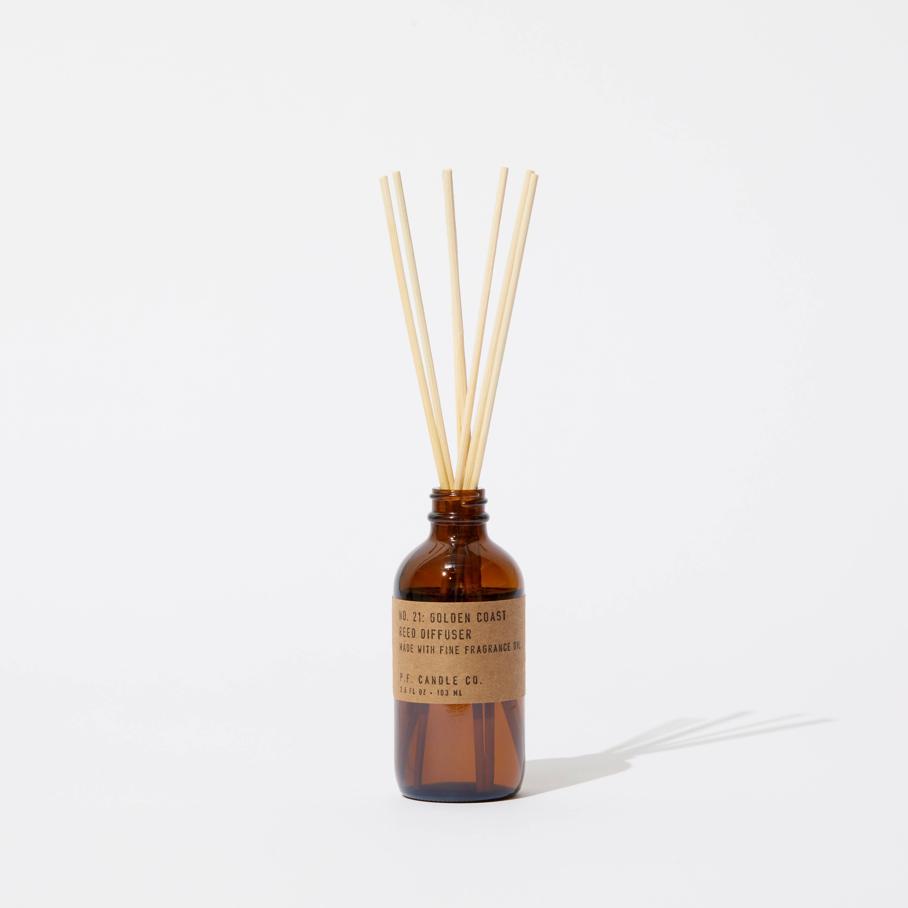 P.F. Candle Co. - Golden Coast - 3.5 oz Reed Diffuser
