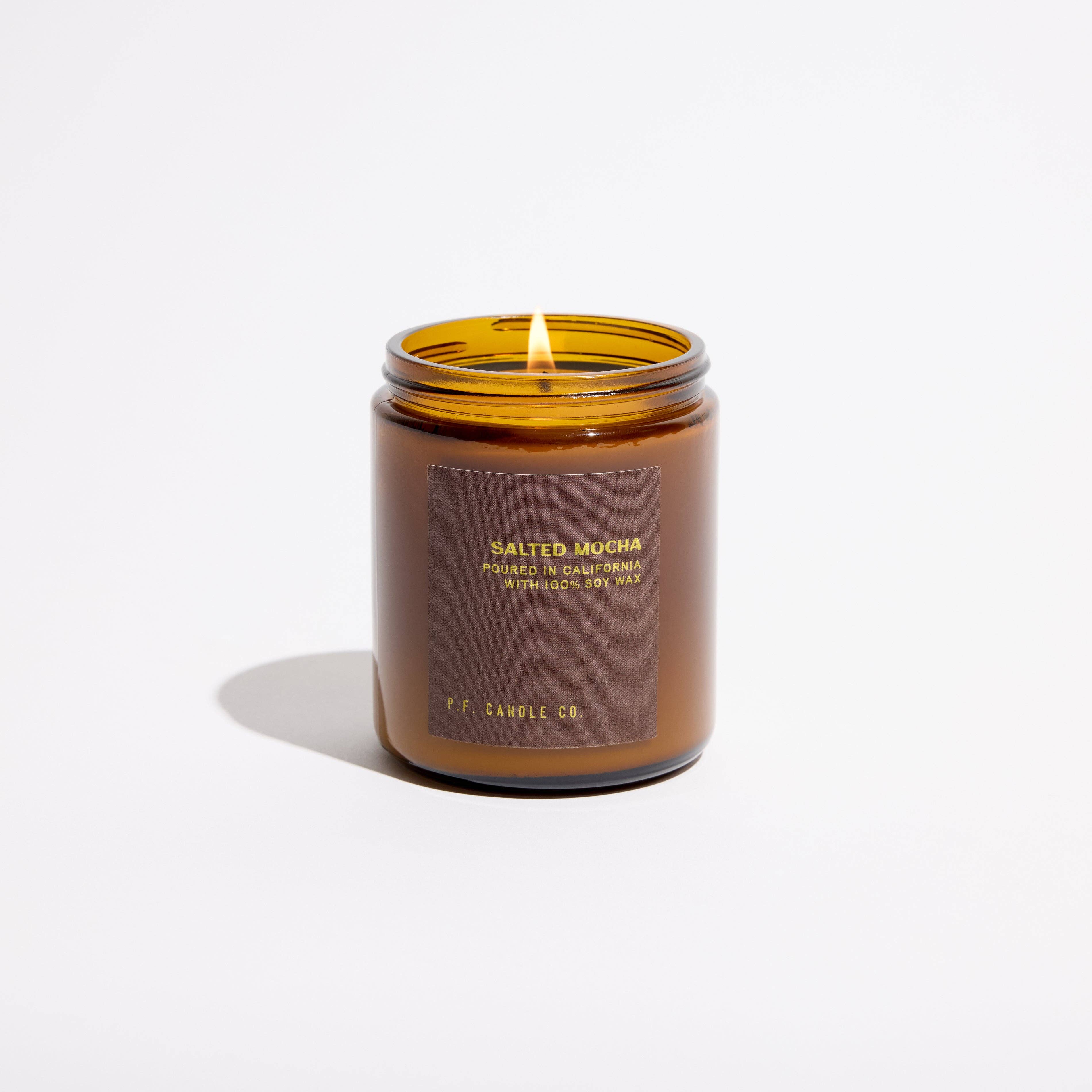 P.F. Candle Co. - Salted Mocha– Standard Candle