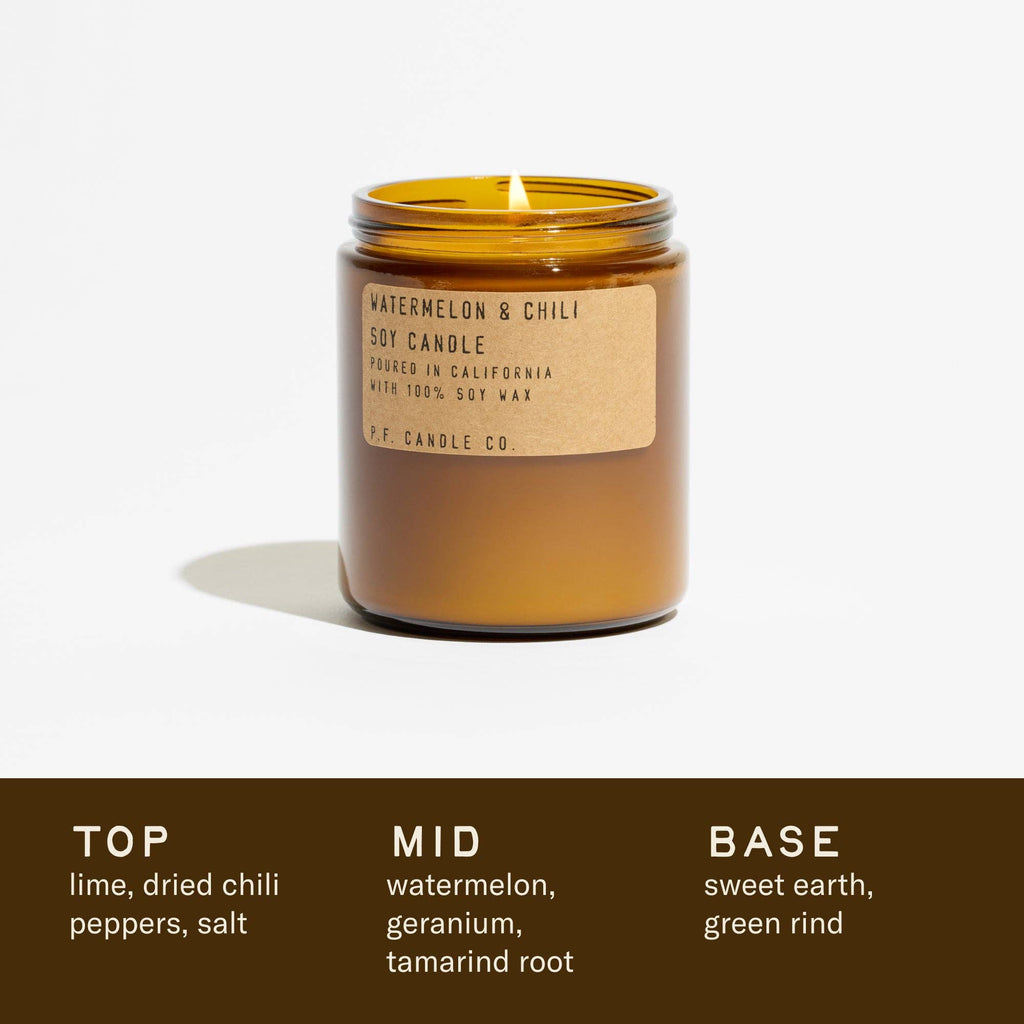 P.F. Candle Co. - Watermelon & Chili – Standard Candle
