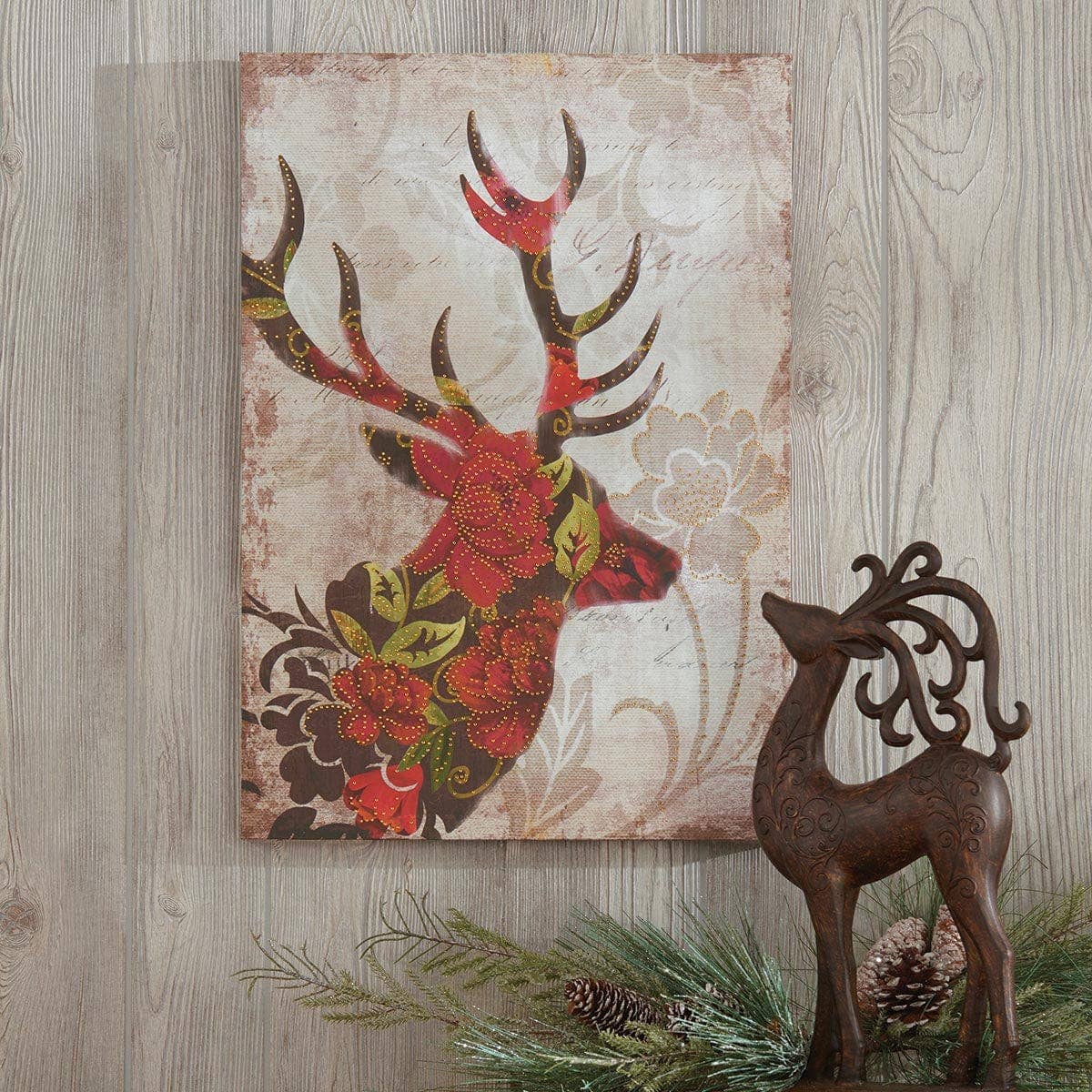 Reindeer Canvas Print