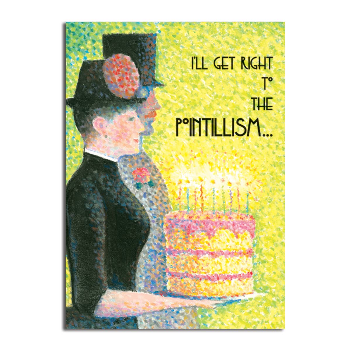 Allport Editions - Pointillism Birthday Card