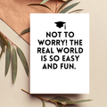 As Told By Ellie - Funny Graduation Card Congrats Grad Snarky