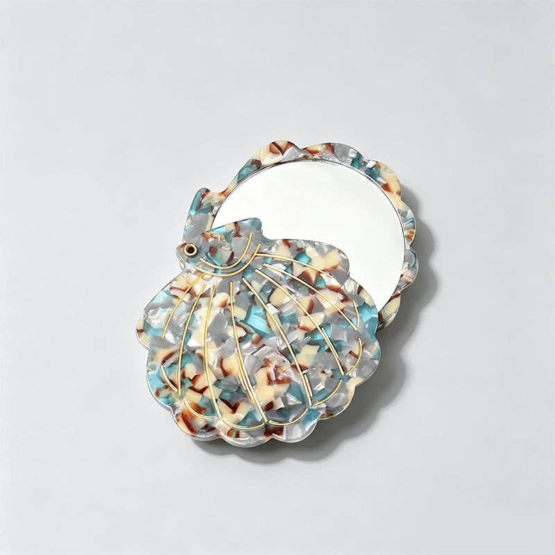 DAYLA - Seashell Acetate Mirror