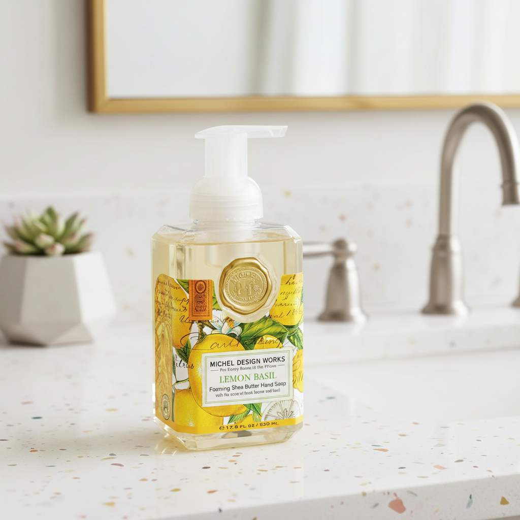 Michel Design Works - Lemon Basil Foaming Hand Soap