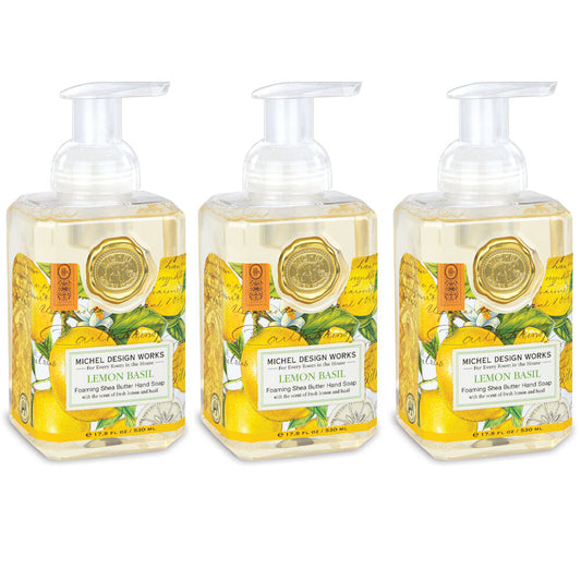 Michel Design Works -Lemon Basil Mini Foaming Hand Soap