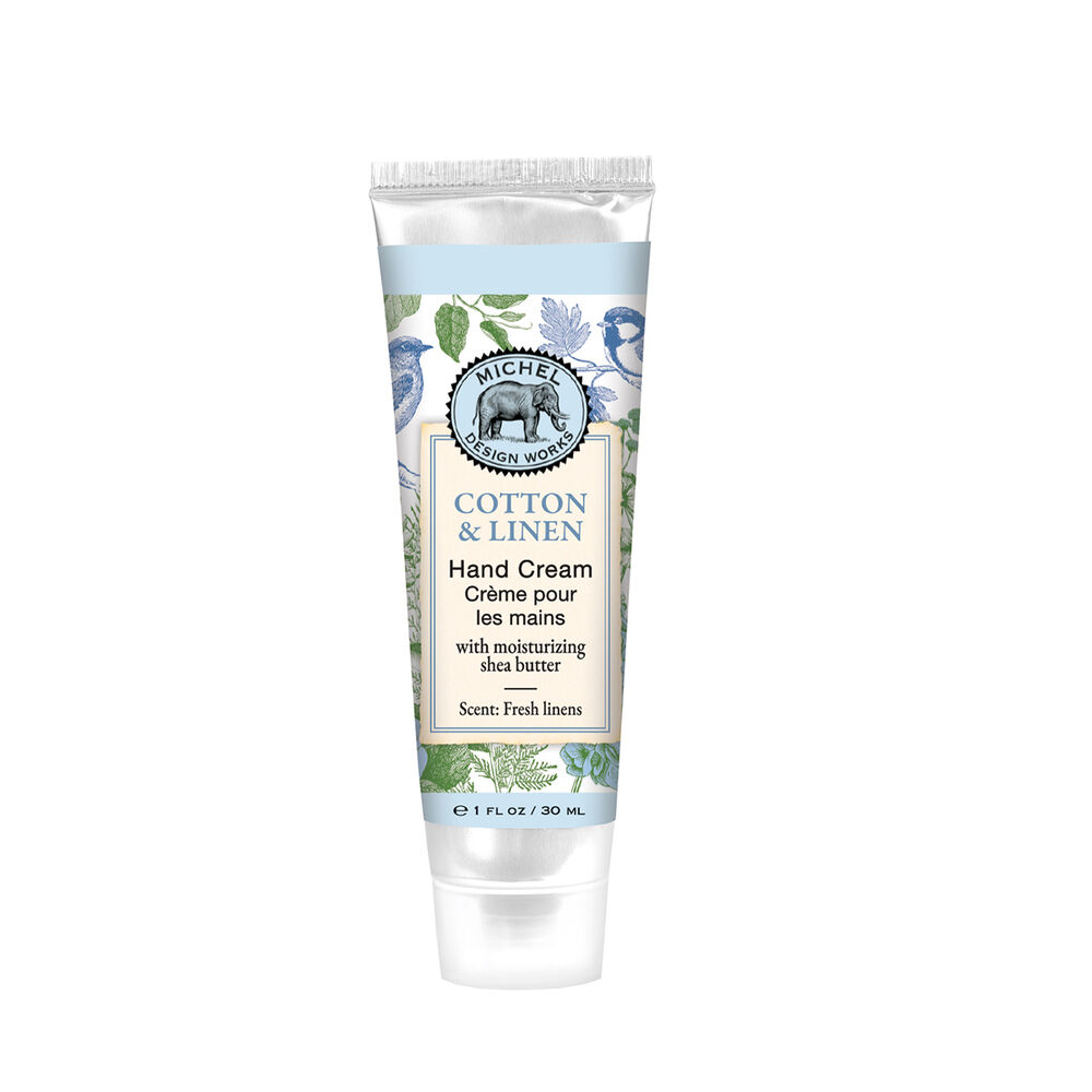 Michel Design Works - Cotton & Linen Hand Cream (1 oz)