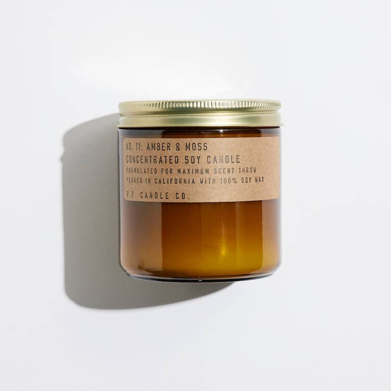P.F. Candle Co. - Amber & Moss - Large Concentrated Candle