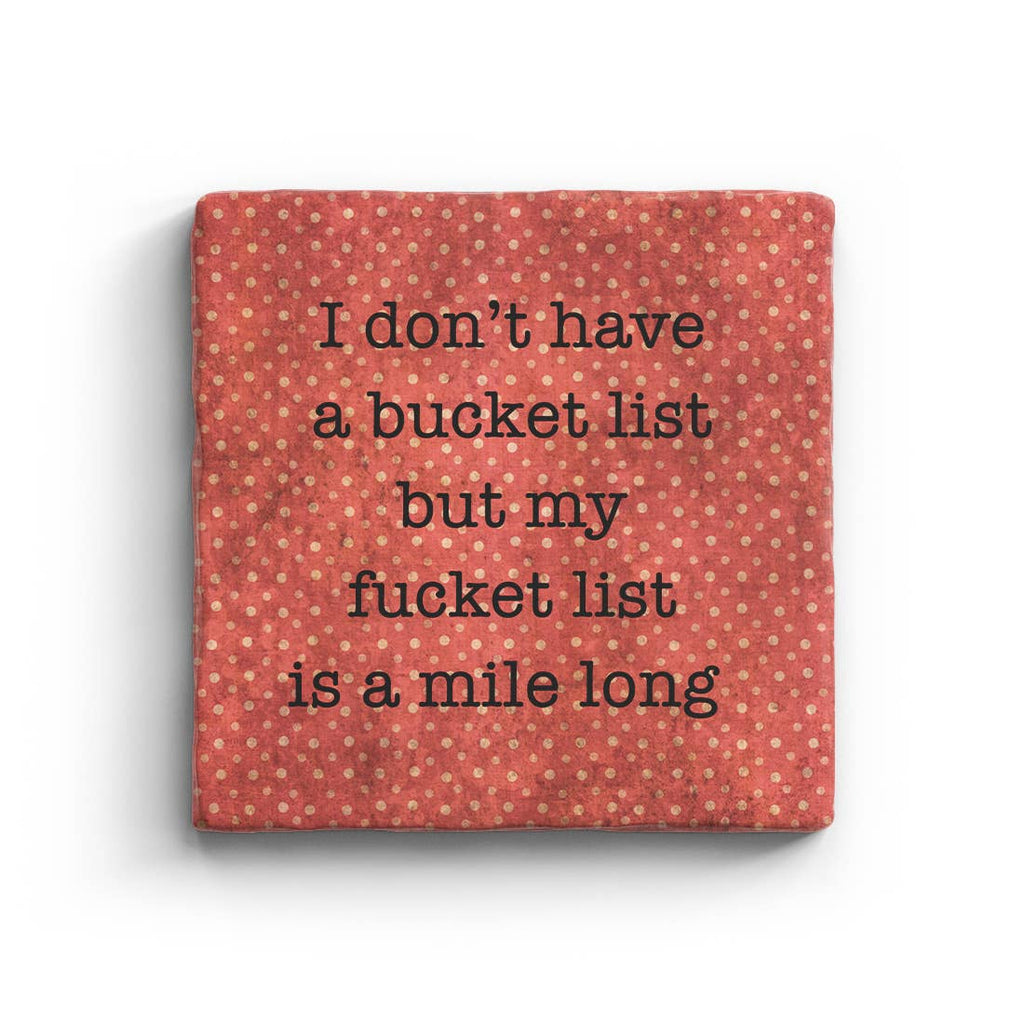 Bucket List - Marble Coaster