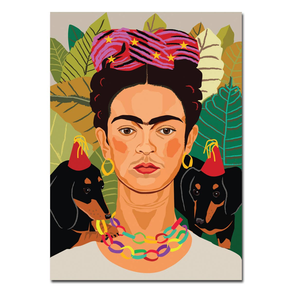 Allport Editions - Frida's Collar (Kahlo) Birthday Card