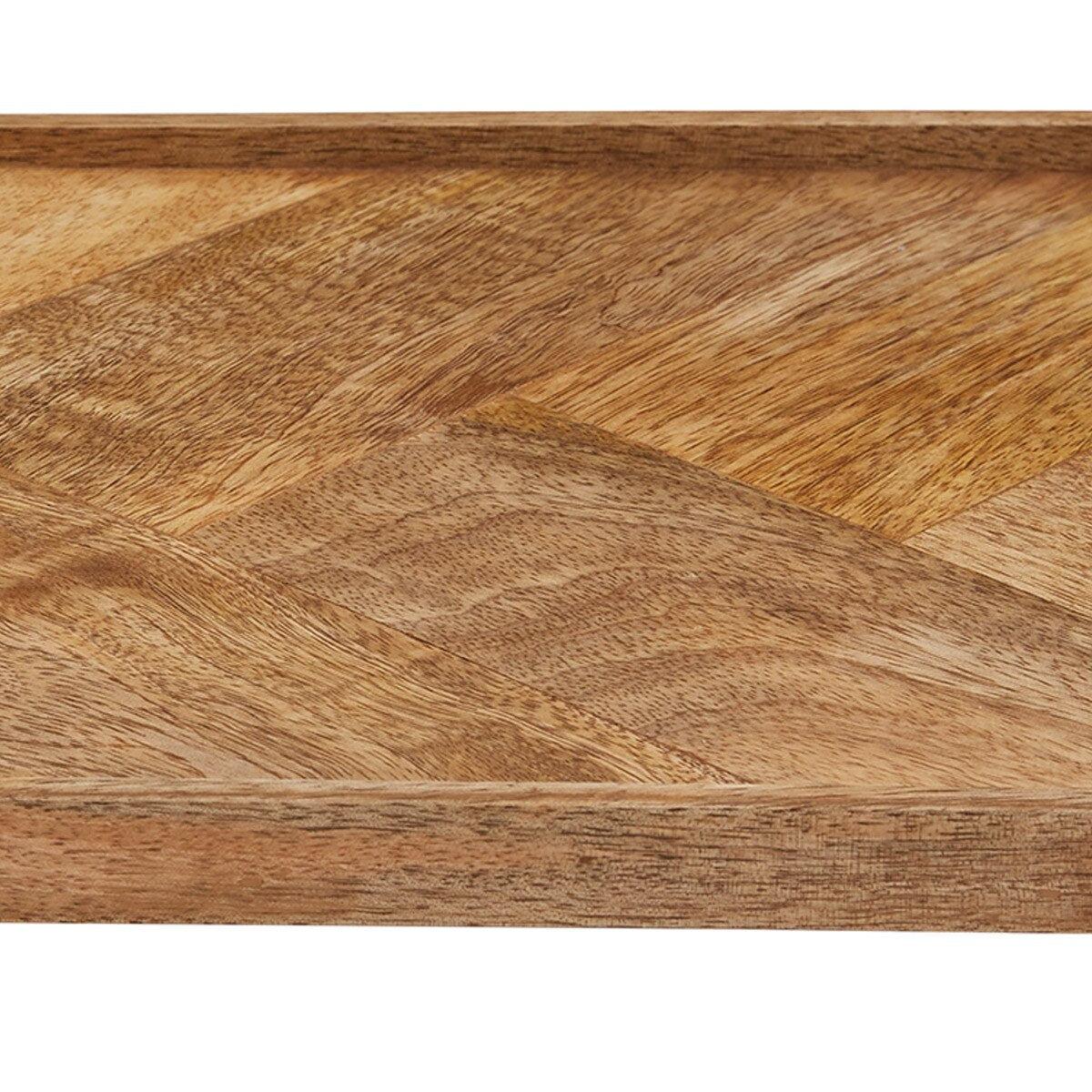 Herringbone Footed Serving board