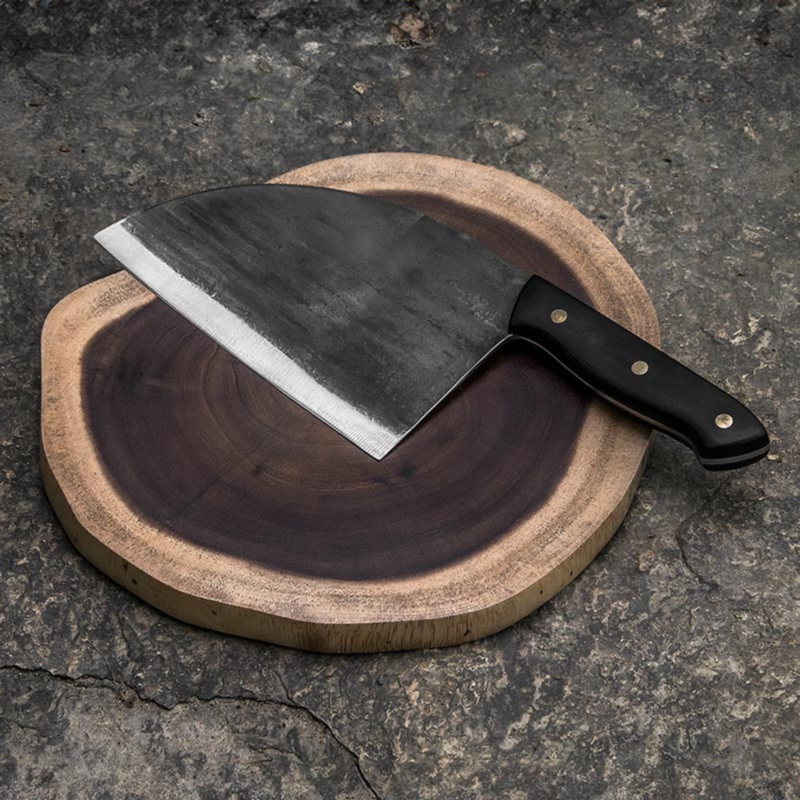 Cole Sheeler - Forged Butcher Knife