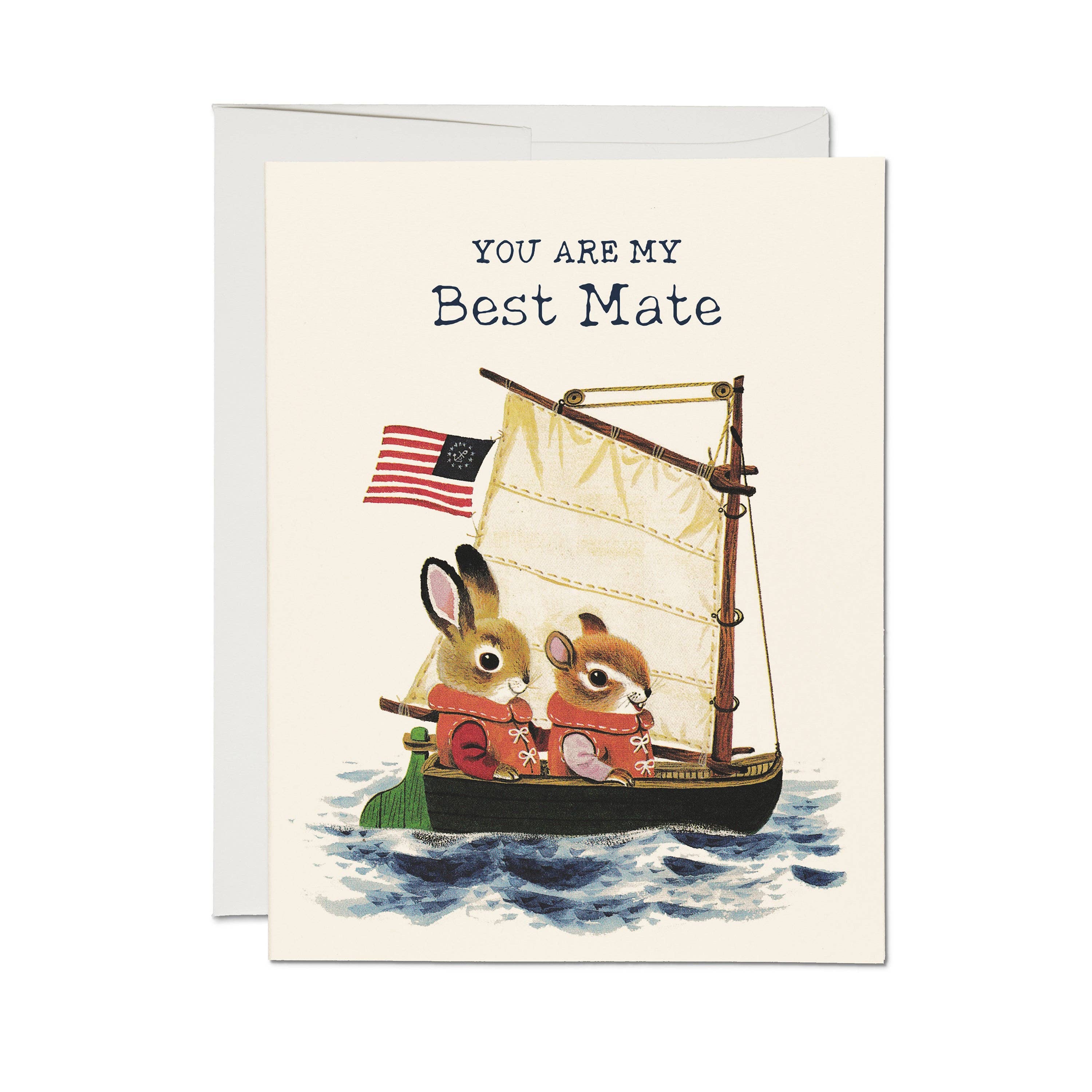 Red Cap Cards - Richard Scarry Best Mate greeting card