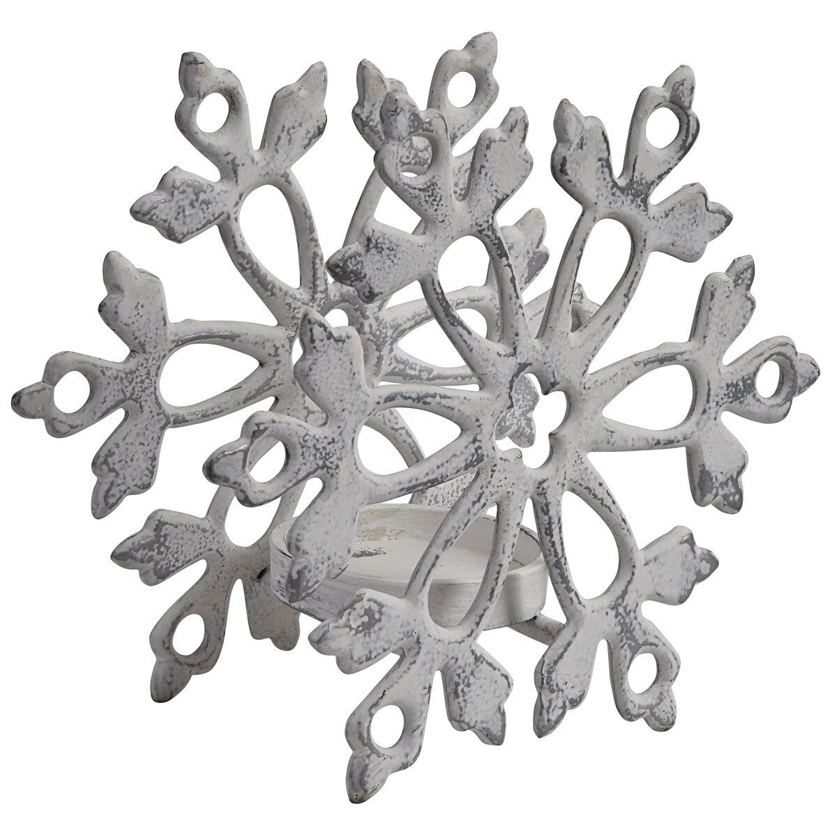 Snowflake Pillar Holder