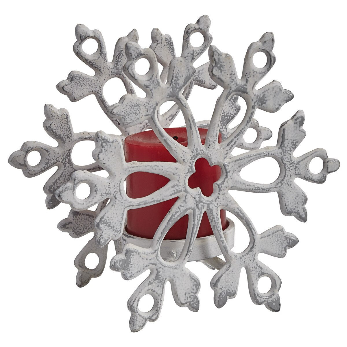 Snowflake Pillar Holder