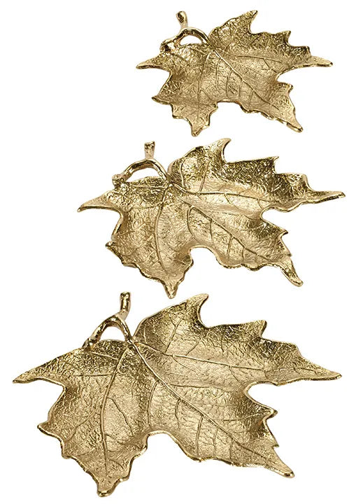 Golden Maple Leaf Tray (3 Sizes)