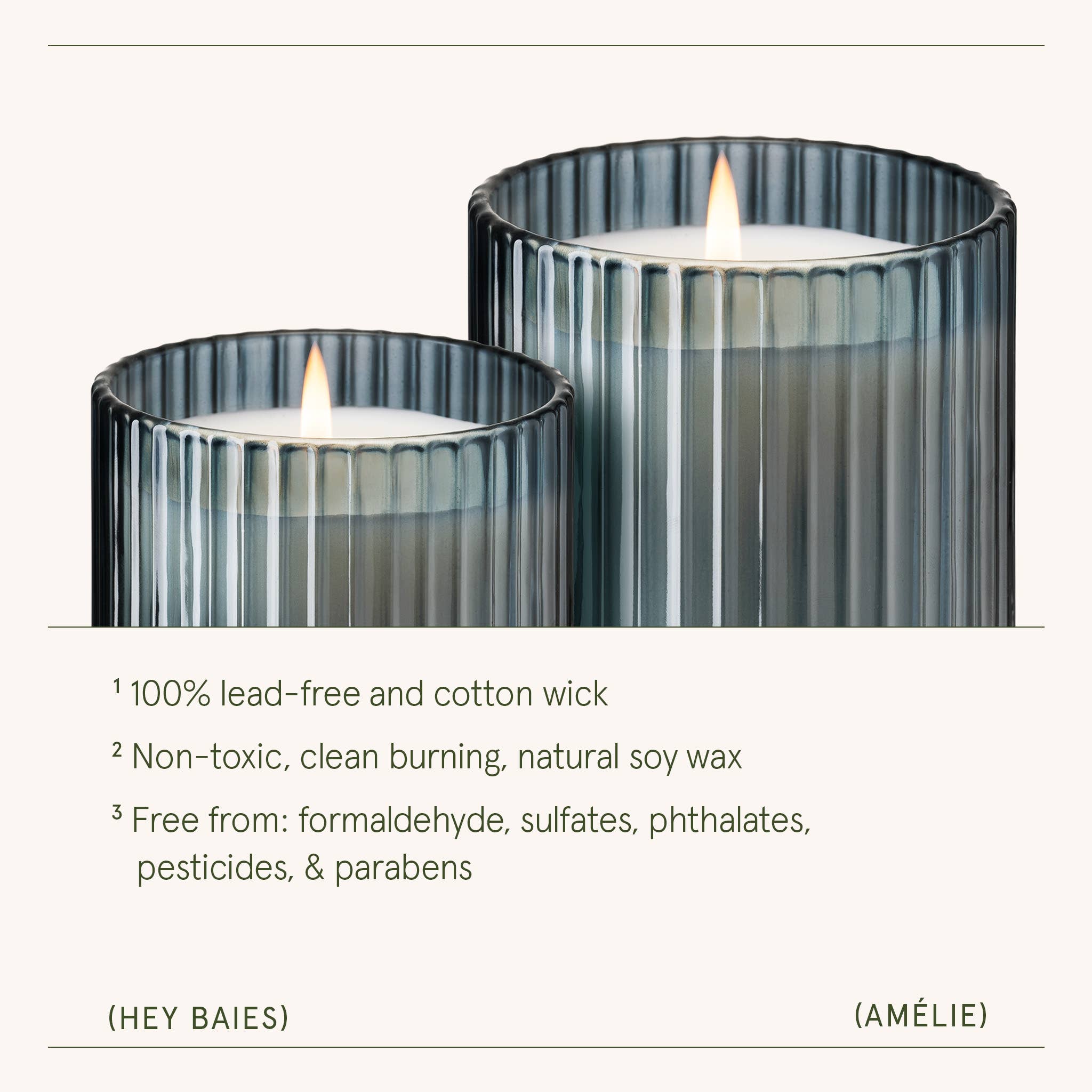 La Jolie Muse - Hey Baies Scented Candle - 7oz