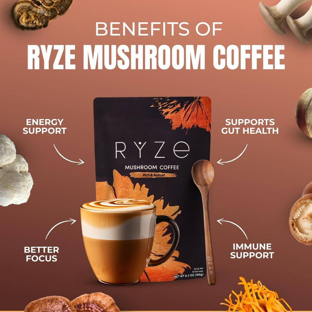 RYZE Superfoods - Mushroom Medium Roast Coffee