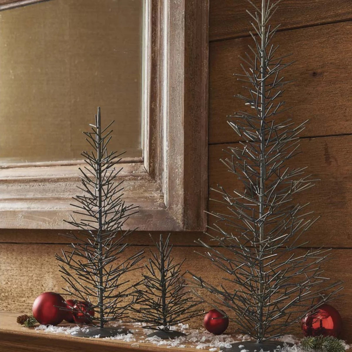 Natural Metal Christmas Trees