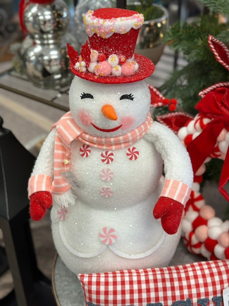 Peppermint Snowman