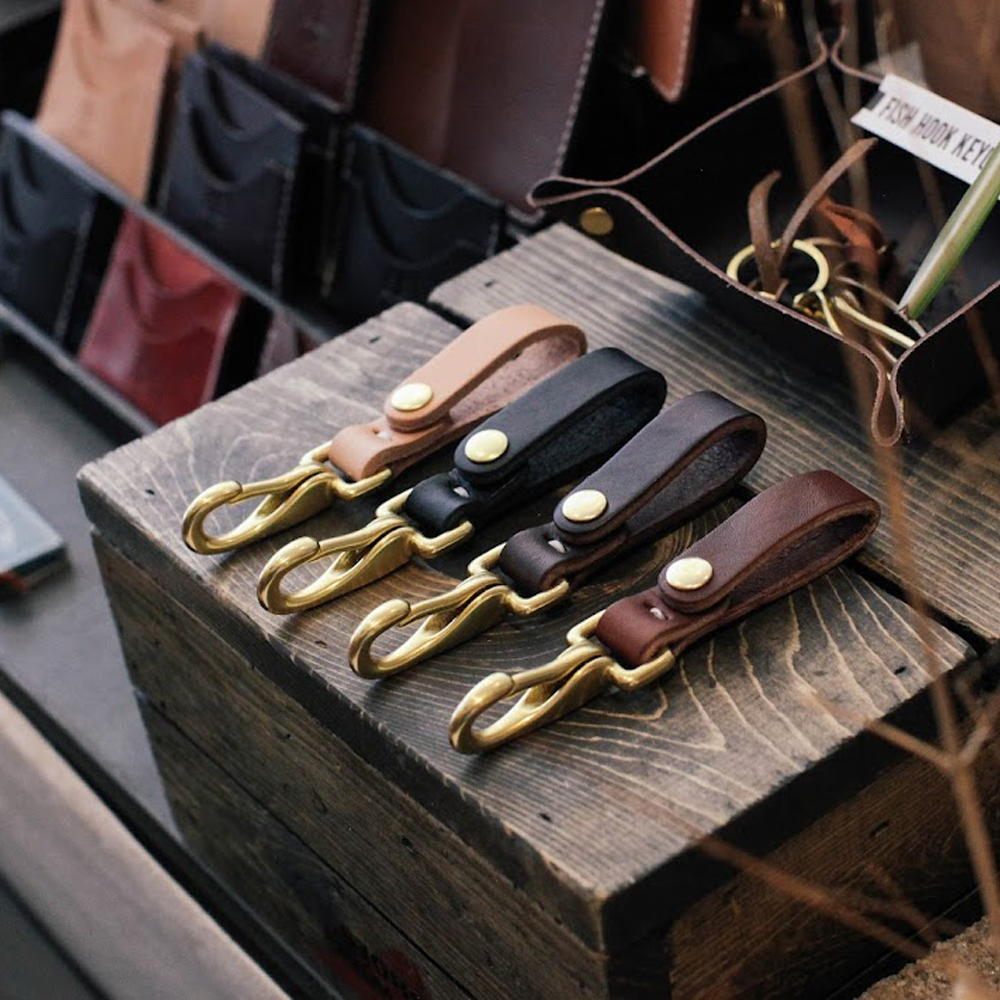 Fontenelle Supply Co. - Leather Key Fob | Honest Carry