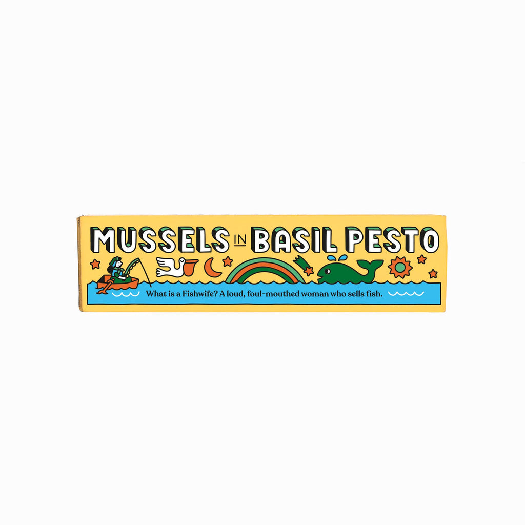 Fishwife - Mussels in Basil Pesto