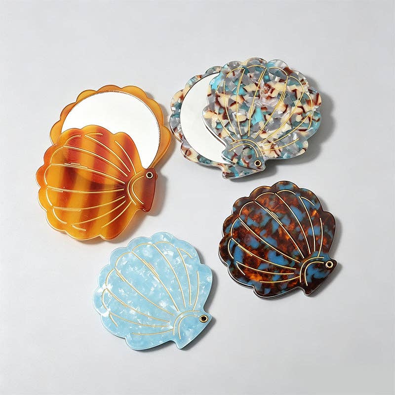 DAYLA - Seashell Acetate Mirror